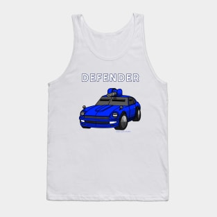 Defender, Car for the Dystopian Future Tank Top